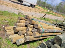 6X8 TREATED WOOD POSTS (28)