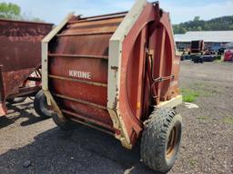 KR150 KRONE 4X5 ROUND BALER, SN: 5969, HAS MANUAL, SELLER SAYS IT IS FIELD