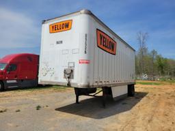 2007 WABASH 27' SEMI ENCLOSED TRAILER, VIN: 1JJV2810W07L988432, TITLE DELAY