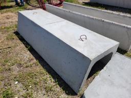 CONCRETE TROUGH (8'x2.5')