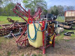 200 GALLON HARDI 3PH SPRAYER, 40' SPRAY WIDTH, AND MONITER/EXTRA FITTINGS