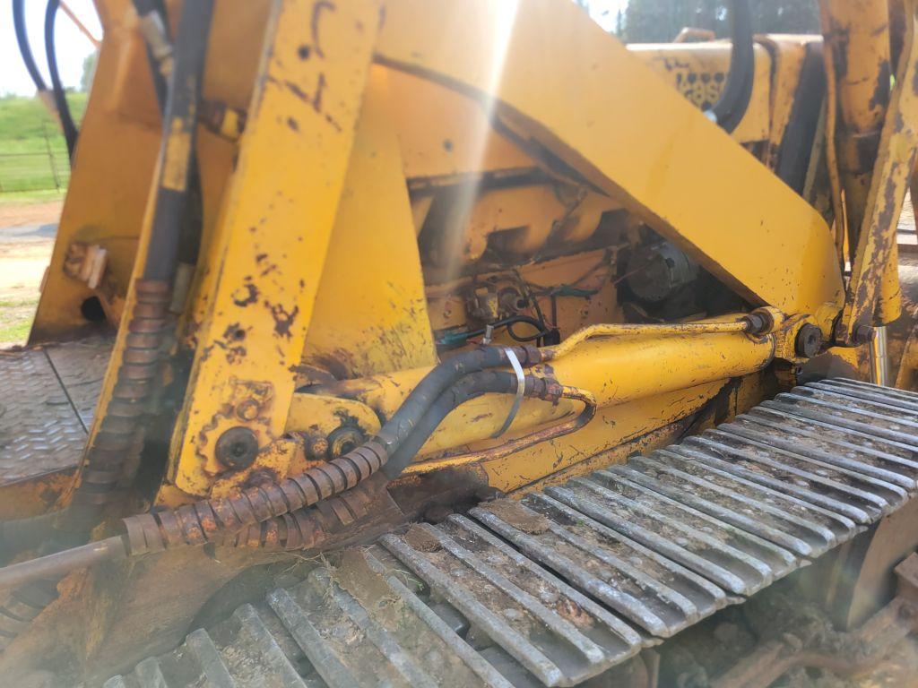 CASE 850-D TRACK LOADER, S:7075076, WITH 78'' TOOTH BUCKET, RUNS/DRIVES, US