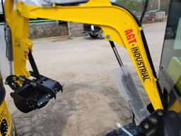 2024 UNUSED AGT CAB MINI EXCAVATOR,BUCKET, RATO&STRATTON AND EPA, M:QH13R,