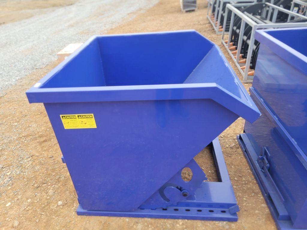 UNUSED 2024 GREATBAR SELF DUMPING HOPPER, HAS FORKLIFT POCKETS, **SELLS ABS