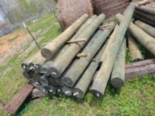 6X8 TREATED WOOD POSTS (28)