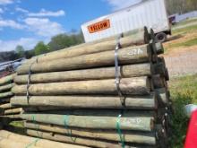 7X8 TREATED WOOD POSTS (24)