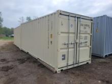 2024 TGSU BEIGE 20' x 8' SHIPPING CONTAINER, SN: FG748609