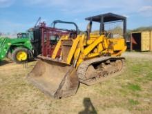 CASE 850-D TRACK LOADER, S:7075076, WITH 78'' TOOTH BUCKET, RUNS/DRIVES, US