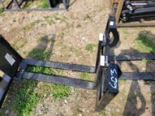 UNUSED 2024 AGT 36" MINI SKID STEER PALLET FORKS, SN: SSPF24011203F, **SELL