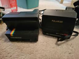 POLAROID ONE STEP 600 CAMERA AND POLAROID AUTOFOCUS 660-GREAT SHAPE