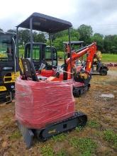 UNUSED AGT 2024 H15 15HP MINI EXCAVATOR WITH BUCKET, SN:A2310153259, **SELL