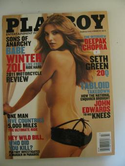 March 2011 Playboy Magazine