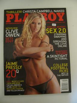 September 2007 Playboy Magazine