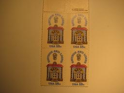 Four Vintage Unused Mint U.S. Stamps