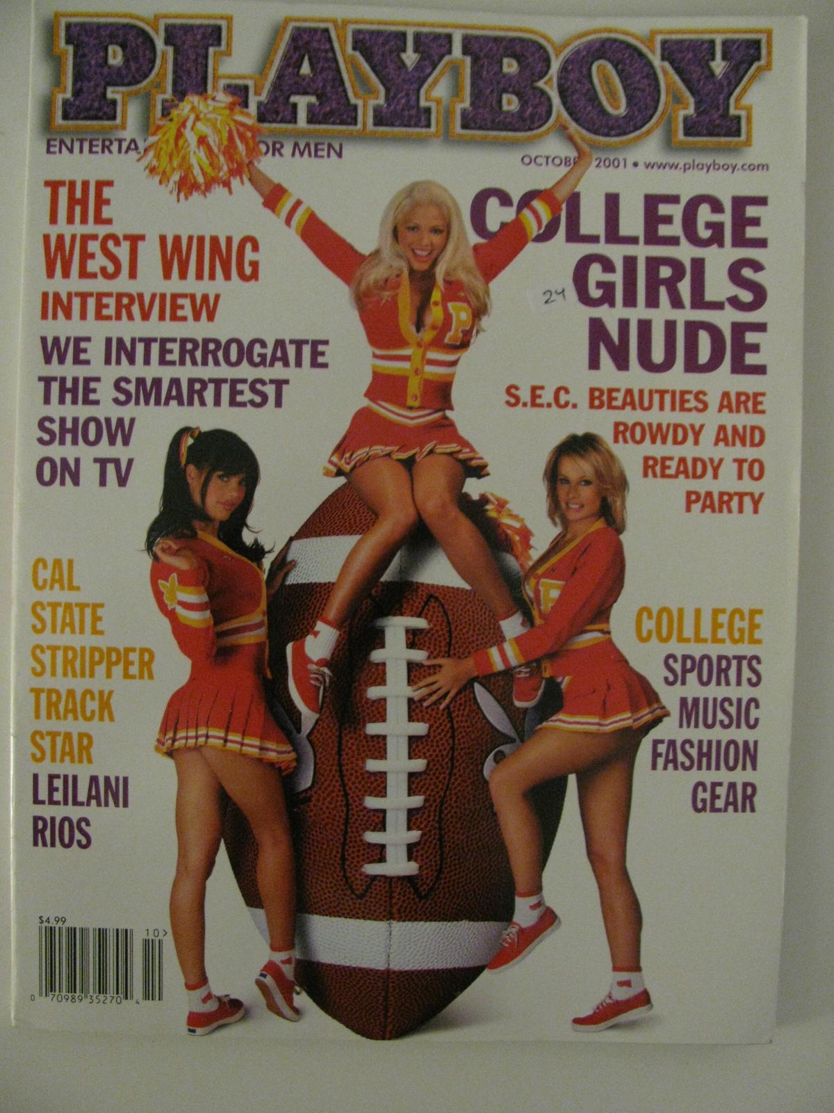 October 2001 Playboy Magazine