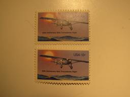 Two Vintage Unused Mint U.S. Stamps