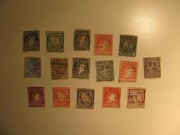 Vintage stamp set: Ireland