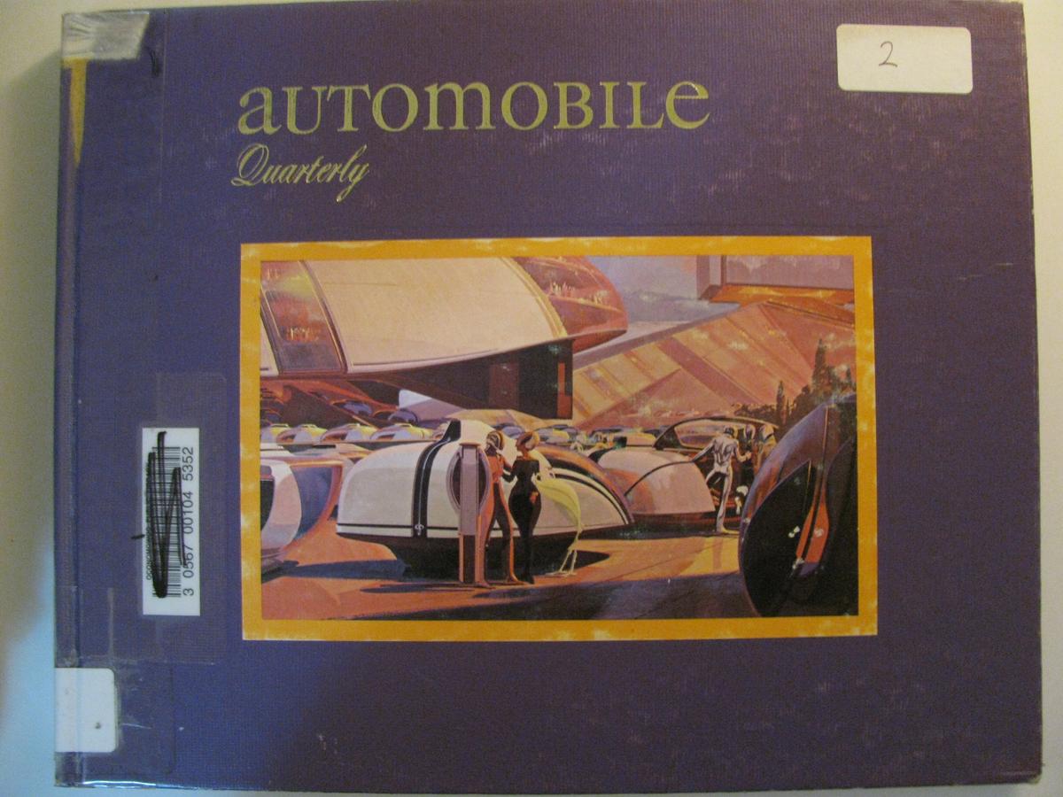 Vintage Automobile Quarterly: First Quarter 1975 Volume XIII, Number 1;