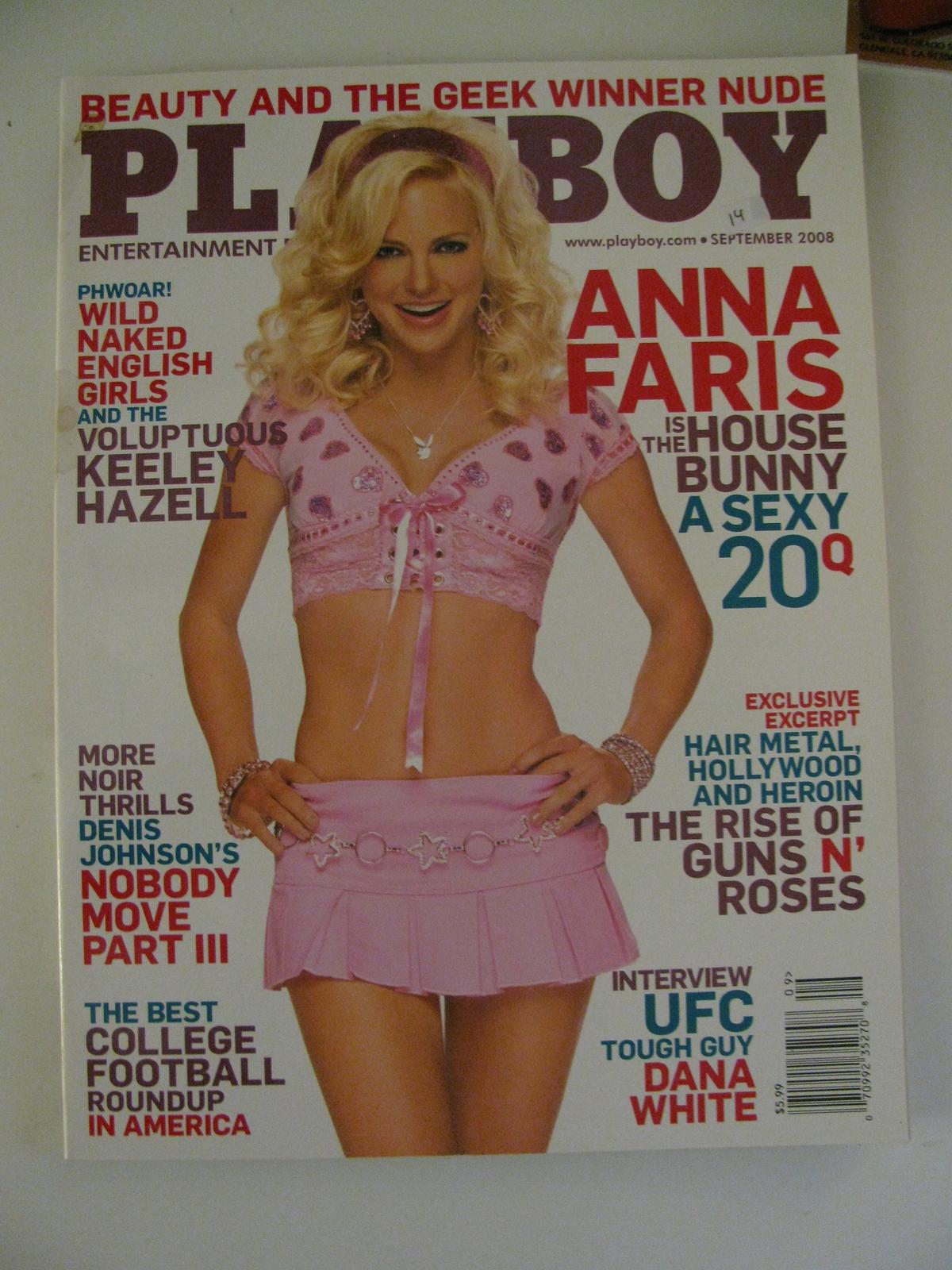 September 2008 Playboy Magazine