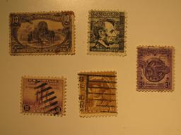 Vintage stamp set of: USA