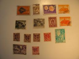 Vintage stamp set of: Bulgaria & Burma
