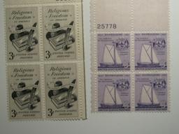 8 Vintage Unused Mint U.S. Stamps