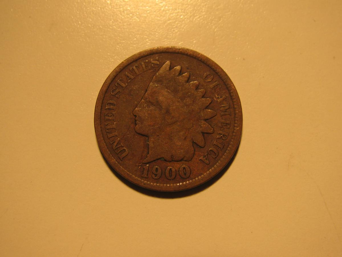 US Coins: 1900 Indian Head