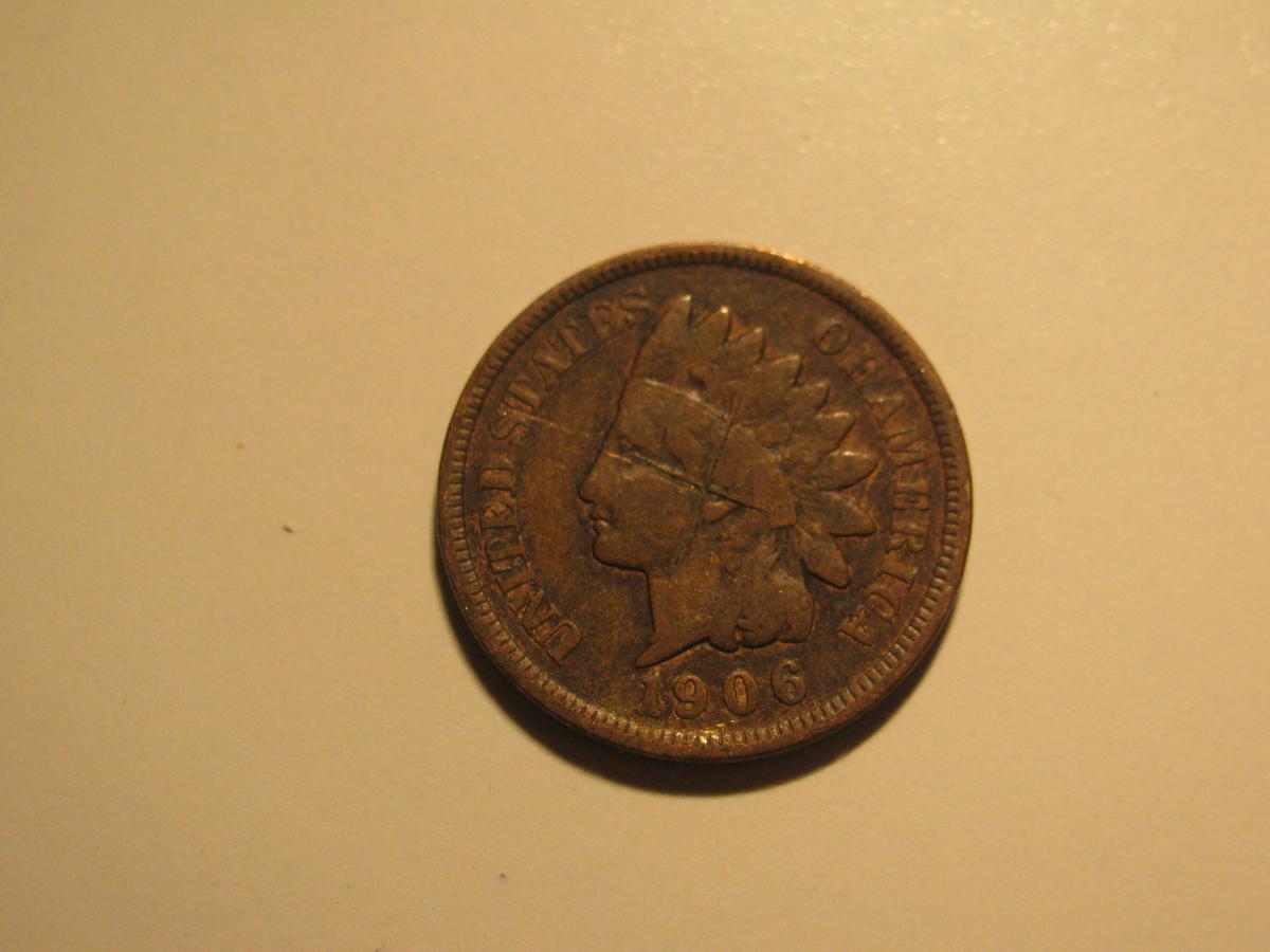 US Coins: 1906 Indian Head