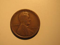 US Coins: 1x1917-D Wheat penny