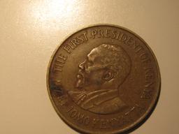 Foreign Coins:  1978 Kenya 10 cents
