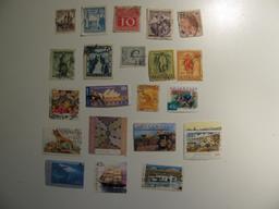 Vintage stamps set of: Austria & Australia