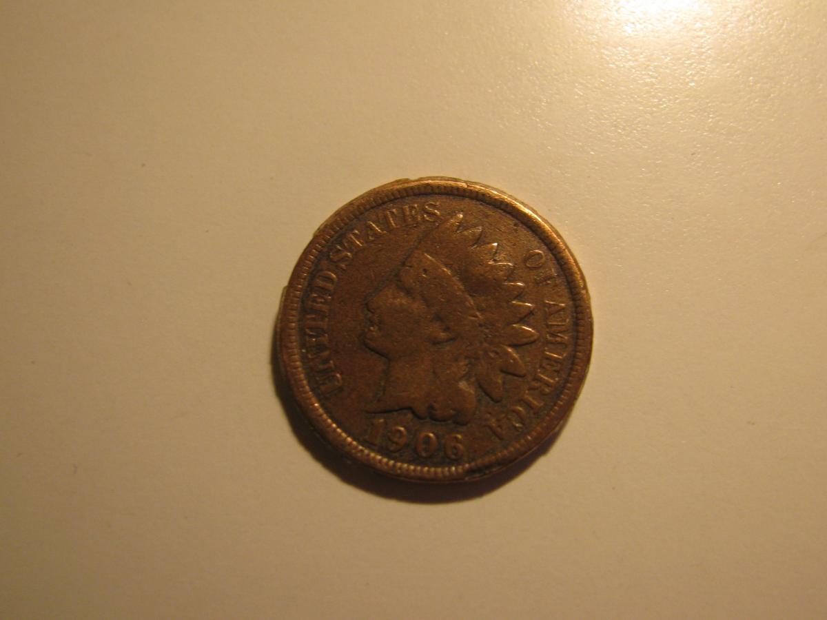 US Coins: 1906 Indian Head