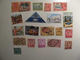 Vintage stamps set of: Belgium,Saar & African Countries
