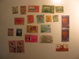 Vintage stamps set of: Thailand & Jamaica