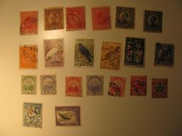 Vintage stamps set of: Yugoslavia, Aden & Bermuda