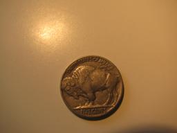 US Coins: 1x1937 Buffalo 5 cents