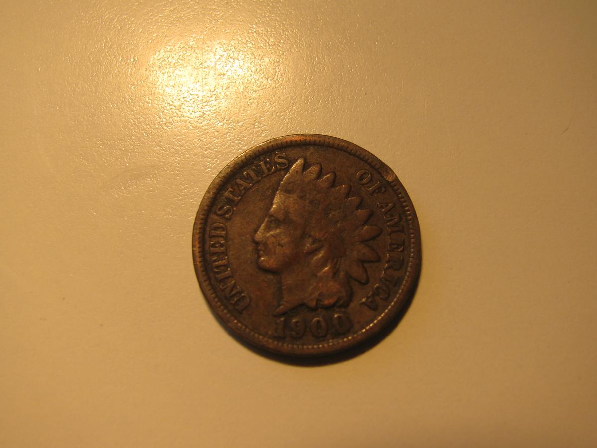 US Coins: 1900 Indian Head