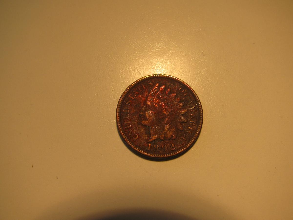 US Coins: 1892 Indian Head