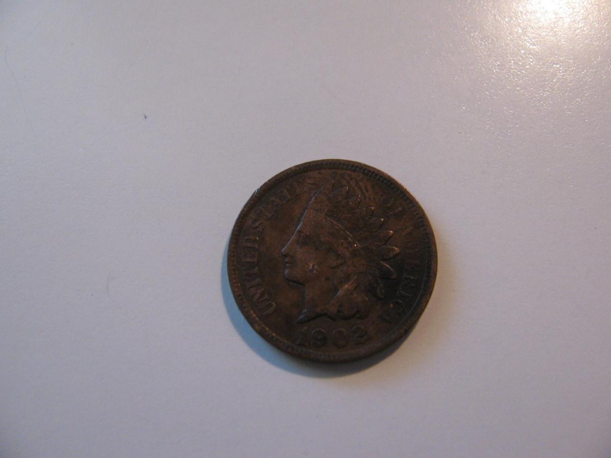 US Coins: 1902 Indian Head