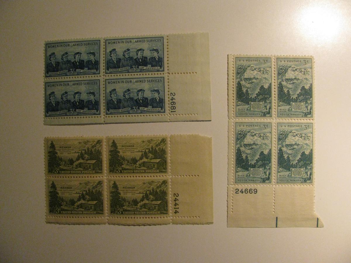 12 Vintage Unused U.S. Stamp(s)