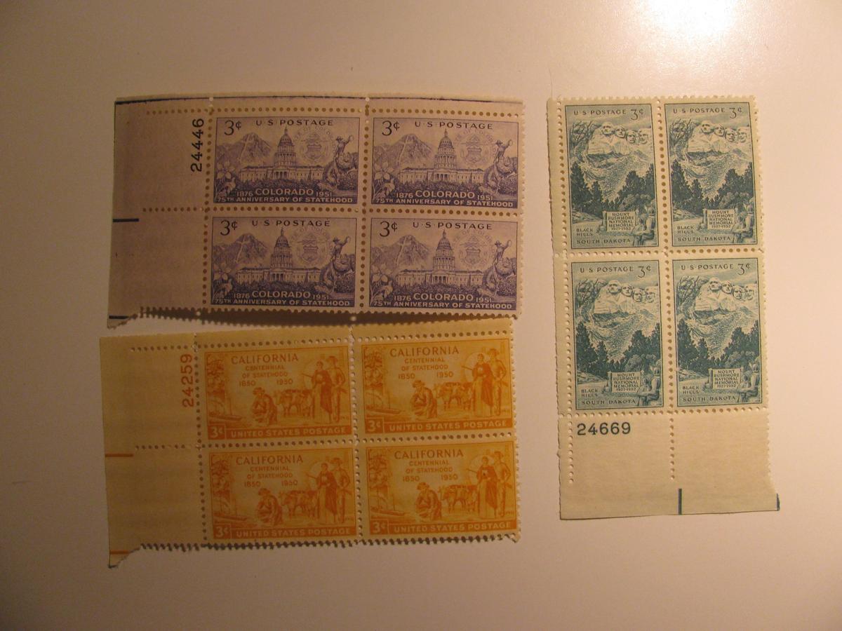 12 Vintage Unused U.S. Stamp(s)