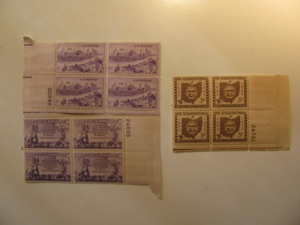 12 Vintage Unused U.S. Stamp(s)