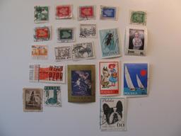 Vintage stamps set of: Poland & China