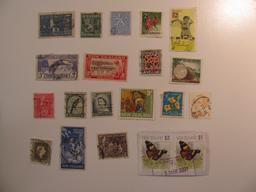 Vintage stamps set of: New Zealand & Finland