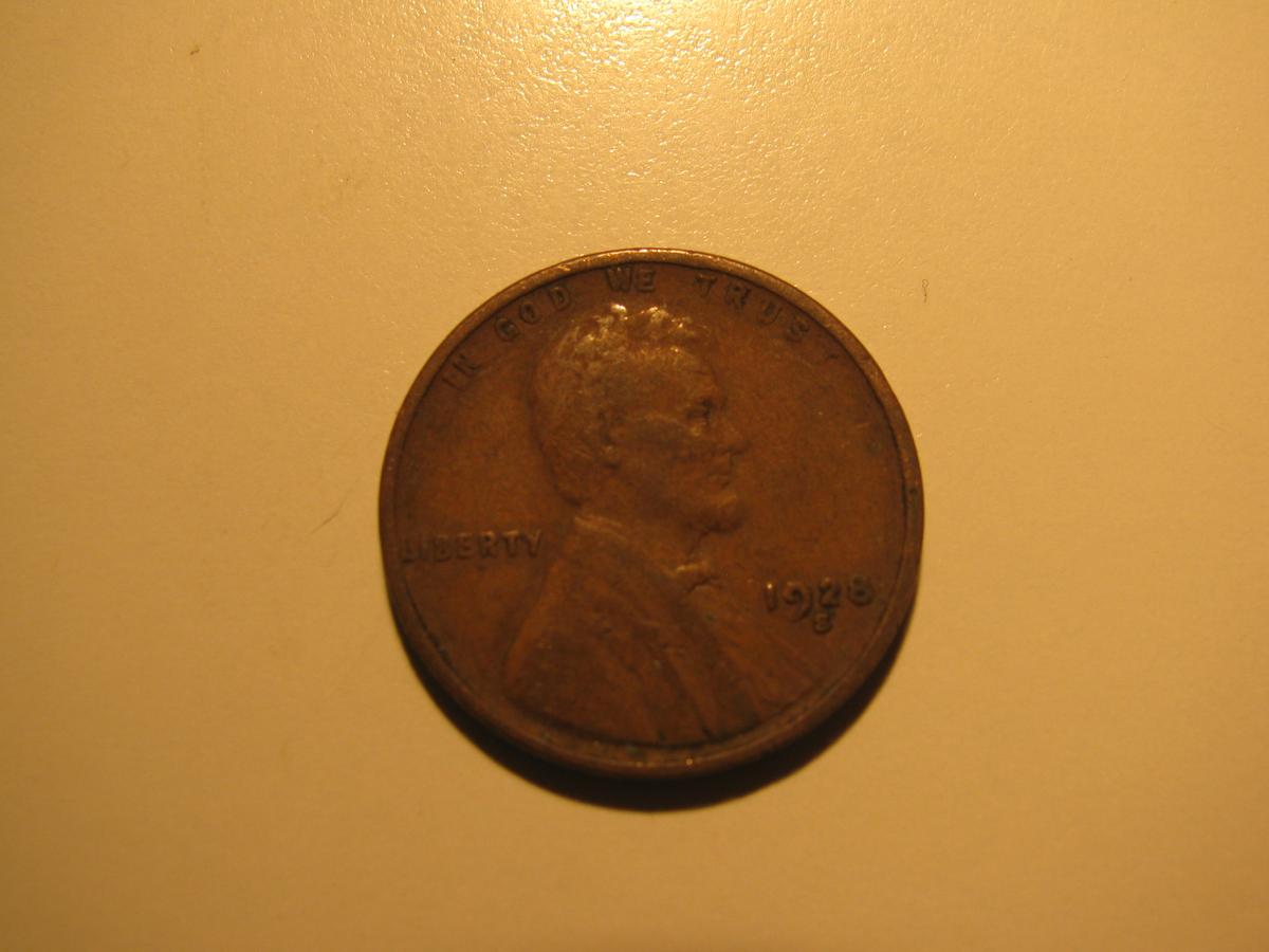 US Coins: 1x1928-S Wheat Penney