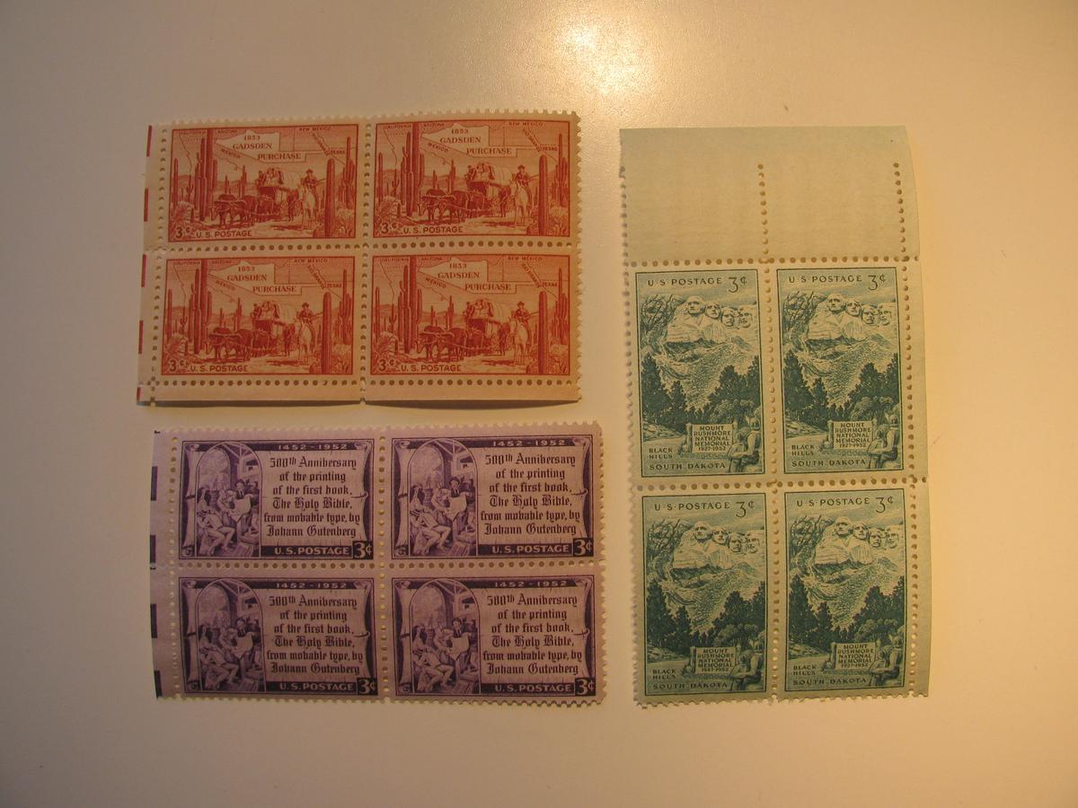 12 Vintage Unused U.S. Stamp(s)