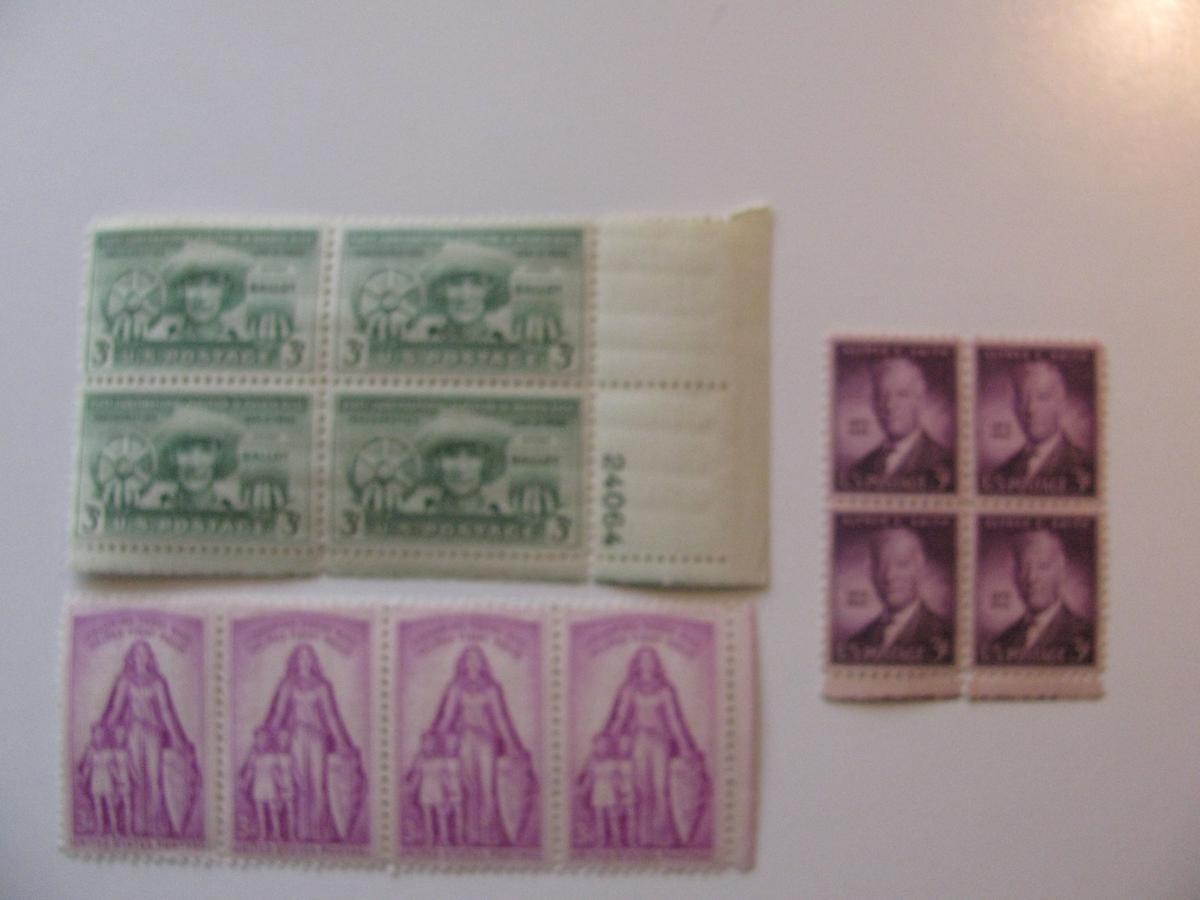 12 Vintage Unused U.S. Stamp(s)