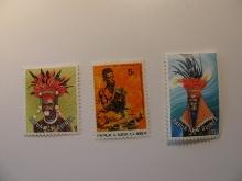3 New Guinea (Papua) Unused  Stamp(s)