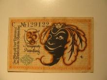 Foreign Currency: 1919 Germany 25 Pfennig Notgeld