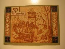 Foreign Currency: 1918 Germany 50 Pfennig Notgeld (UNC)